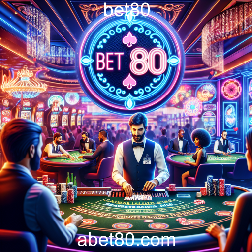 Experimente a Emoção do Cassino Ao Vivo no Bet80